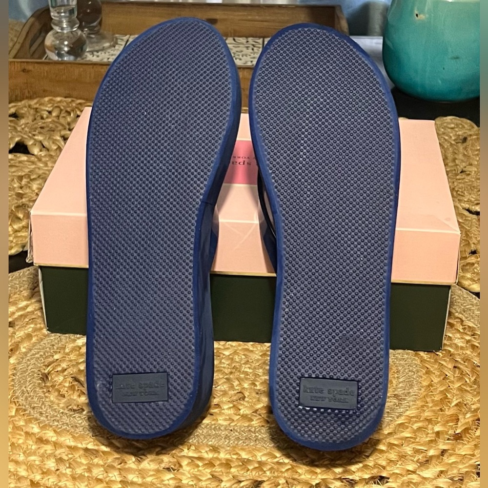 Bold Kate Spade Multicolor Platform Flip Flops - Picture 7 of 7